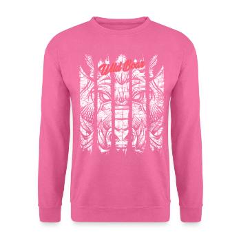 Wildschwein Modern Trendy Warzenschwein - Unisex Pullover - Pink - Vorne