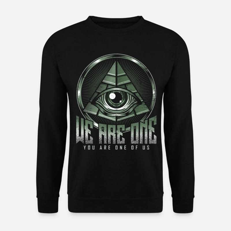 Œil de pyramide - Sweat-shirt Unisexe - noir