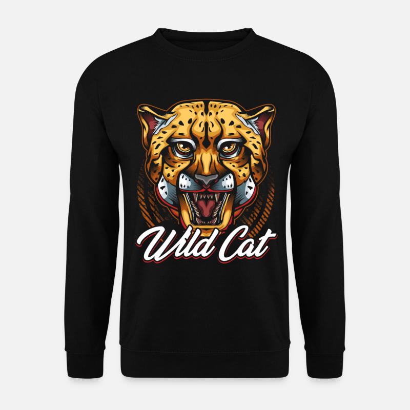 cheetah - Unisex Sweatshirt - black