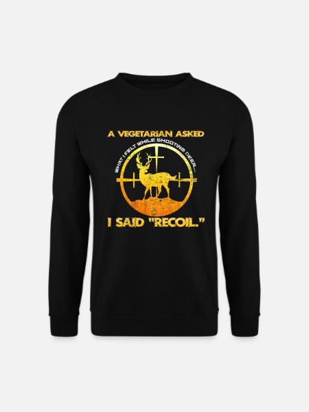 deer hunting - Unisex Sweatshirt - black