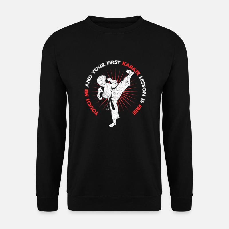 Karate - Unisex Pullover - Schwarz