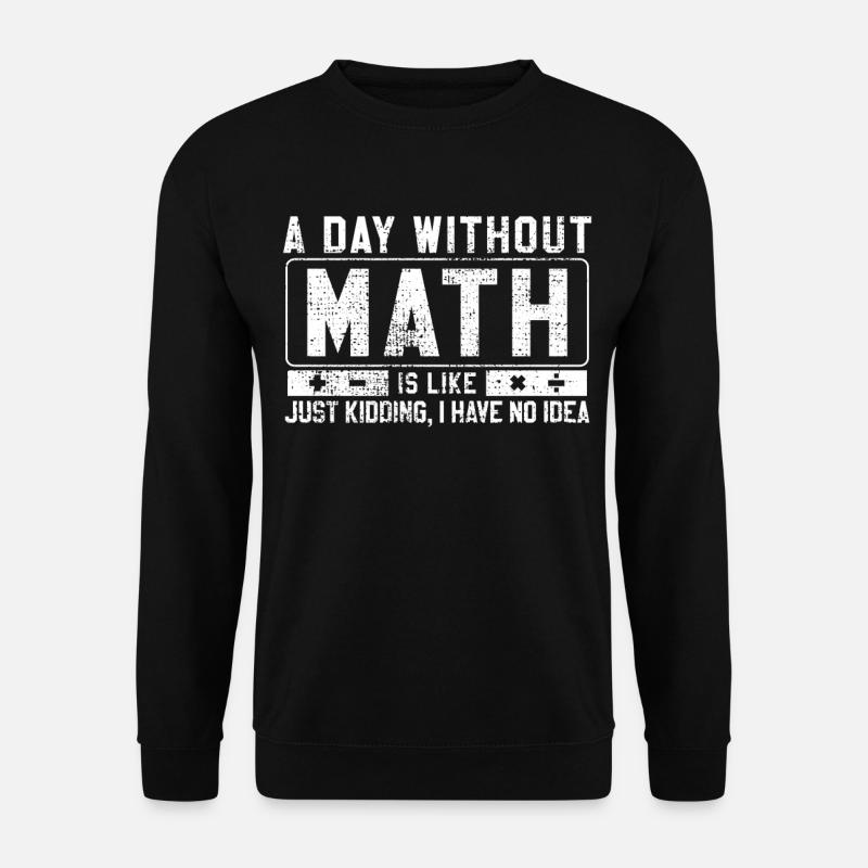 maths - Unisex Sweatshirt - black
