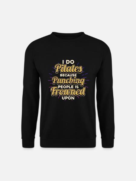 Pilates - Sweat-shirt Unisexe - noir