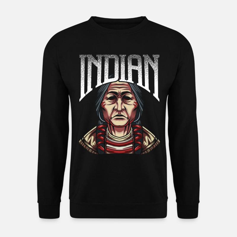 Indian - Unisex Sweatshirt - black