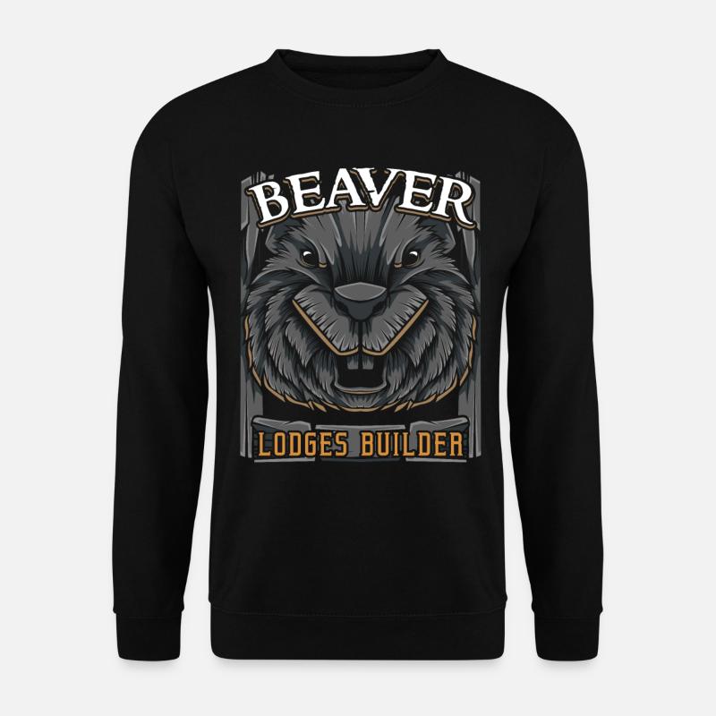 Biber - Unisex Pullover - Schwarz