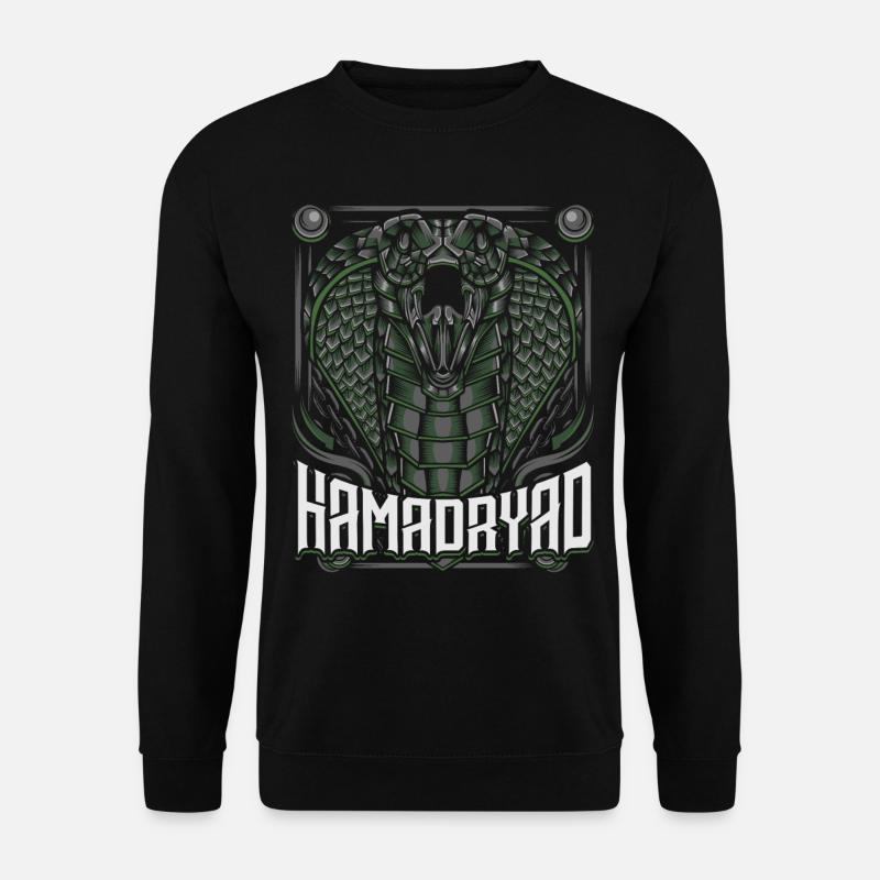 Kobra - Unisex Pullover - Schwarz