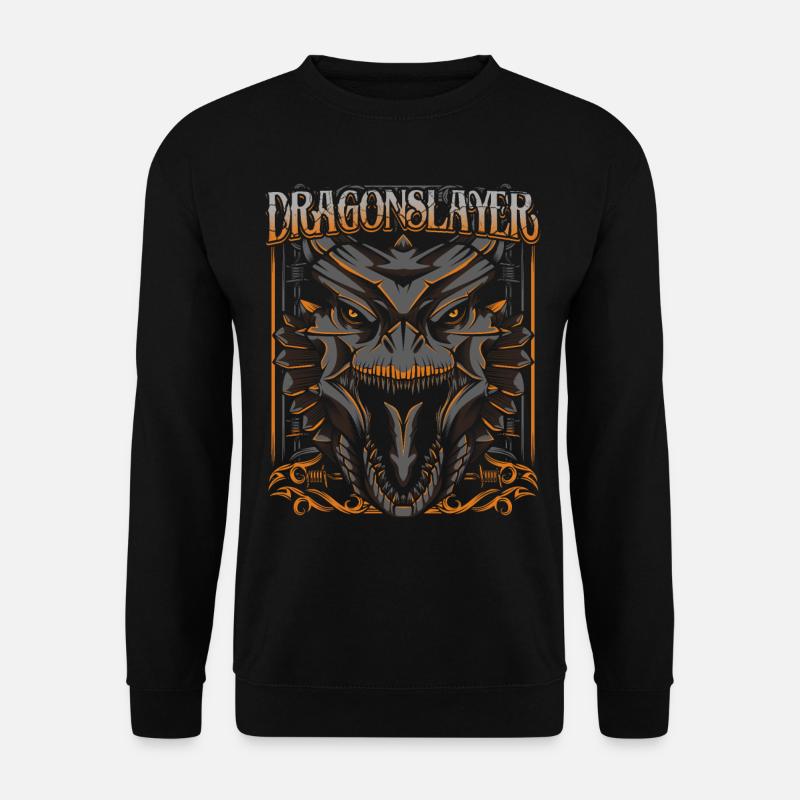 Drache - Unisex Pullover - Schwarz