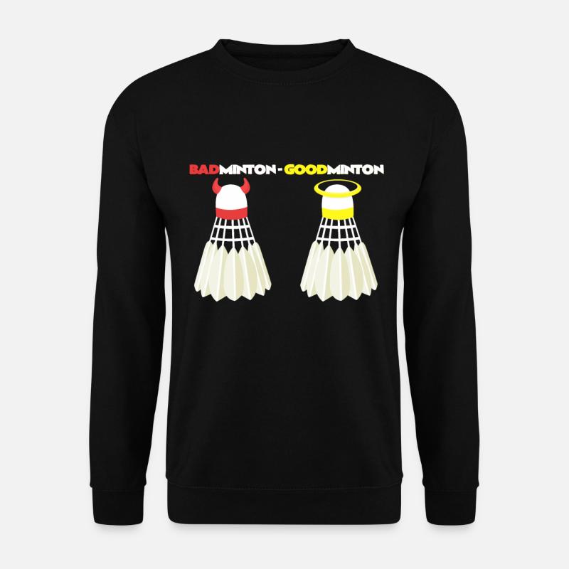 Badminton Goodminton - Unisex Pullover - Schwarz