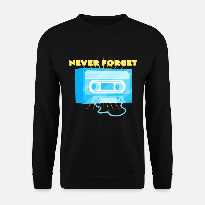 compact cassette - Unisex Sweatshirt - black