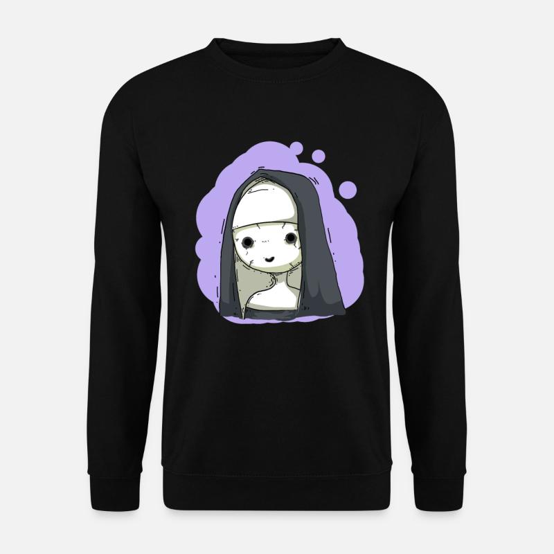 Horror nun - Unisex Sweatshirt - black
