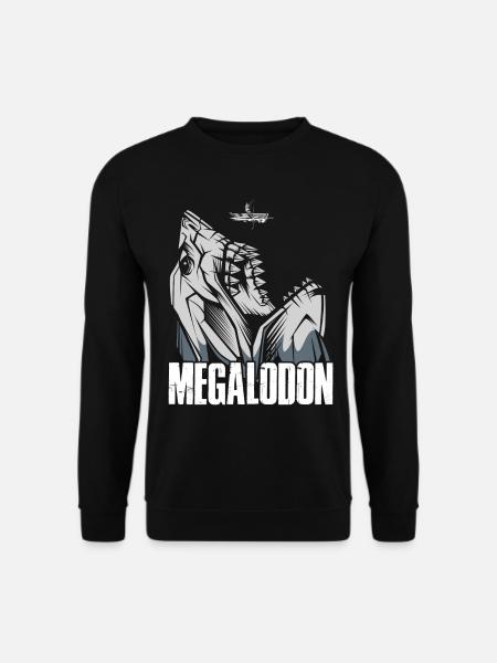Megalodon - Unisex Pullover - Schwarz