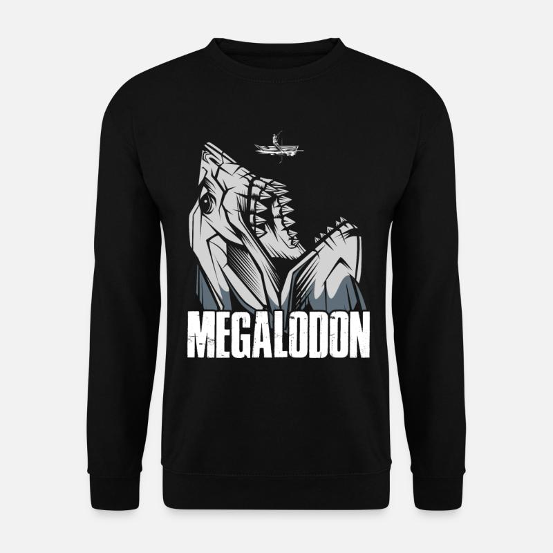 Megalodon - Unisex Pullover - Schwarz