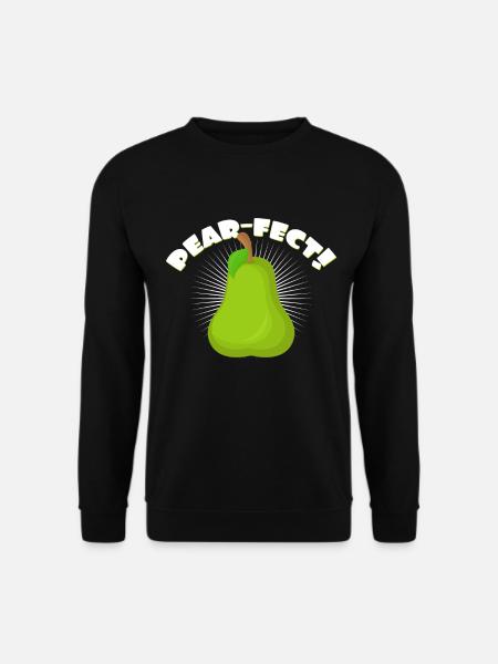 Birne - Unisex Pullover - Schwarz