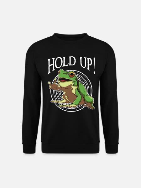 Frosch - Unisex Pullover - Schwarz