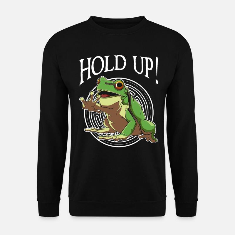 frog - Unisex Sweatshirt - black