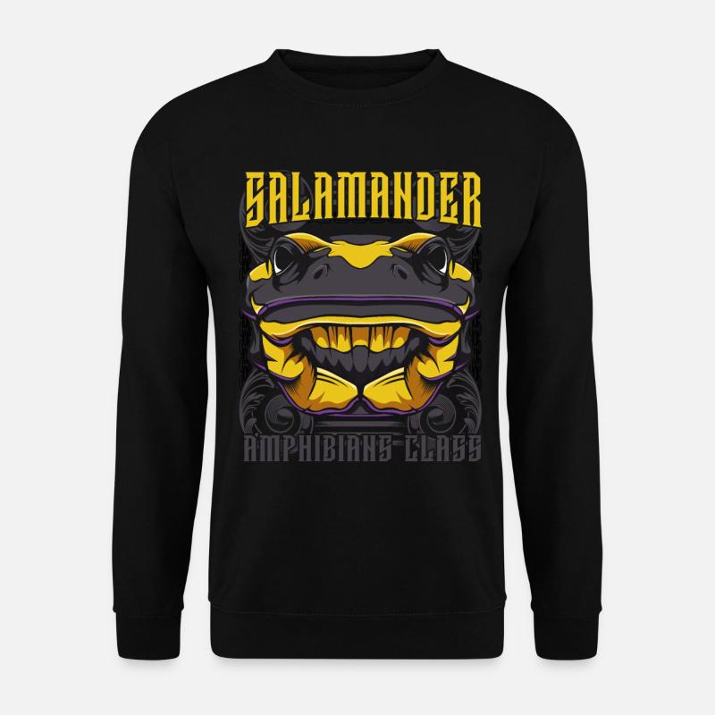 Salamander - Unisex Pullover - Schwarz