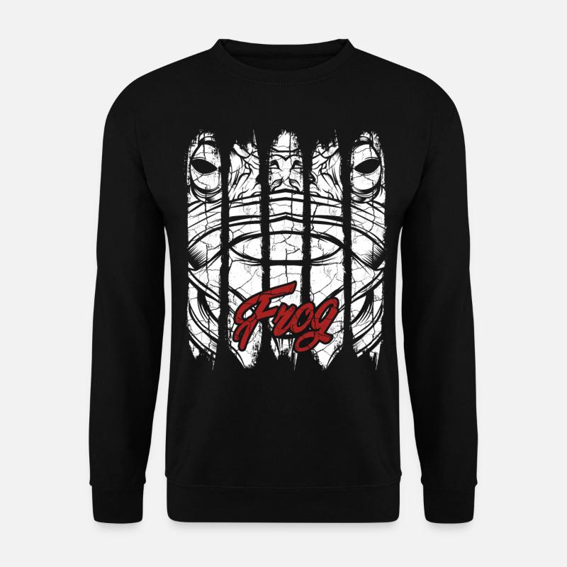 Frosch - Unisex Pullover - Schwarz