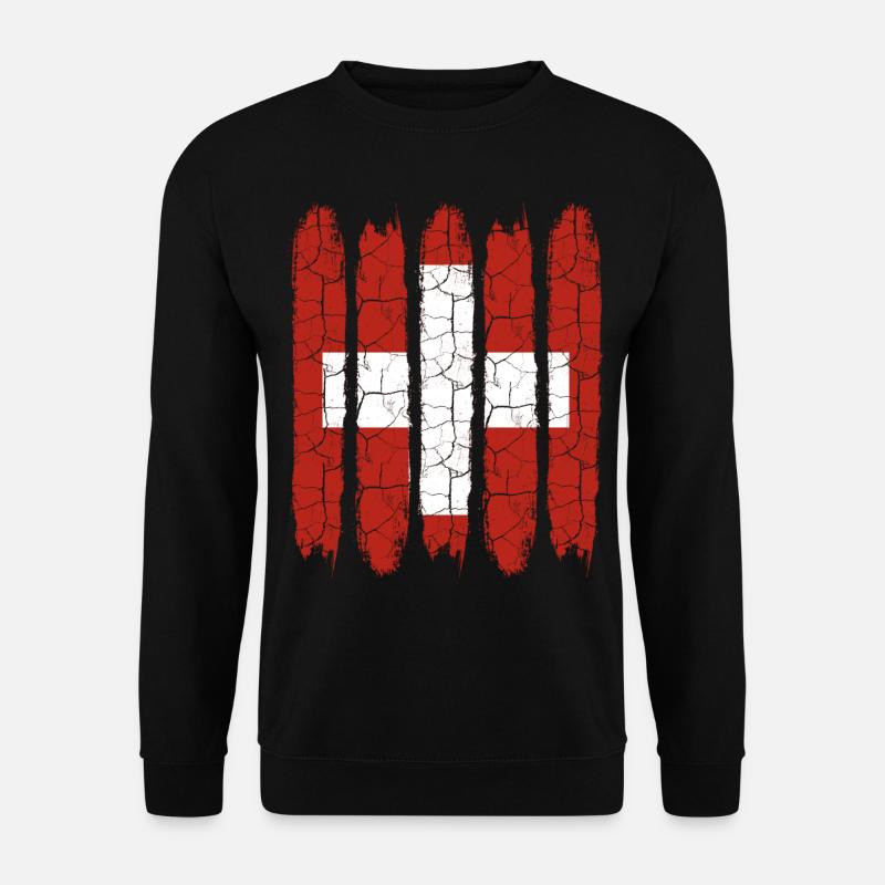 Switzerland - Unisex Sweatshirt - black