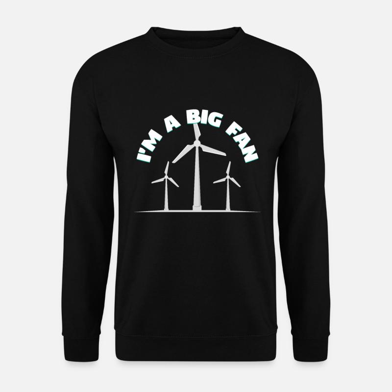 wind energy - Unisex Sweatshirt - black