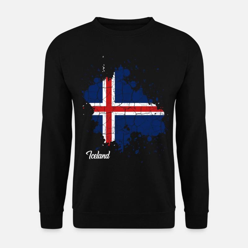 Iceland - Unisex Sweatshirt - black