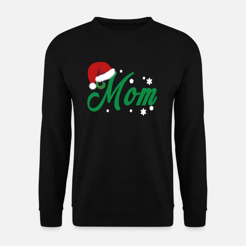 Christmas mom - Unisex Sweatshirt - black