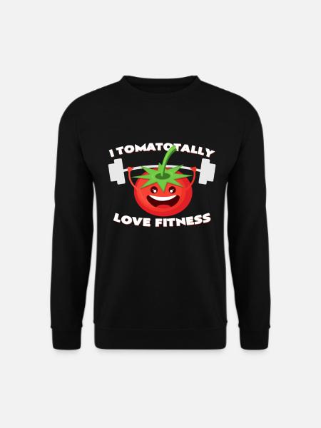 tomato - Unisex Sweatshirt - black