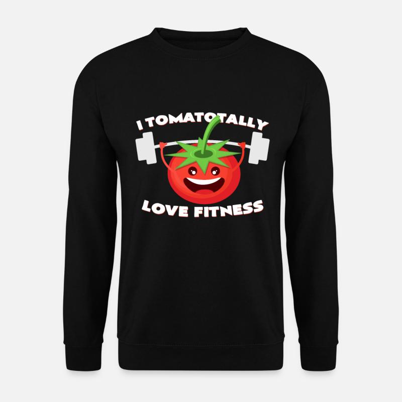 tomato - Unisex Sweatshirt - black