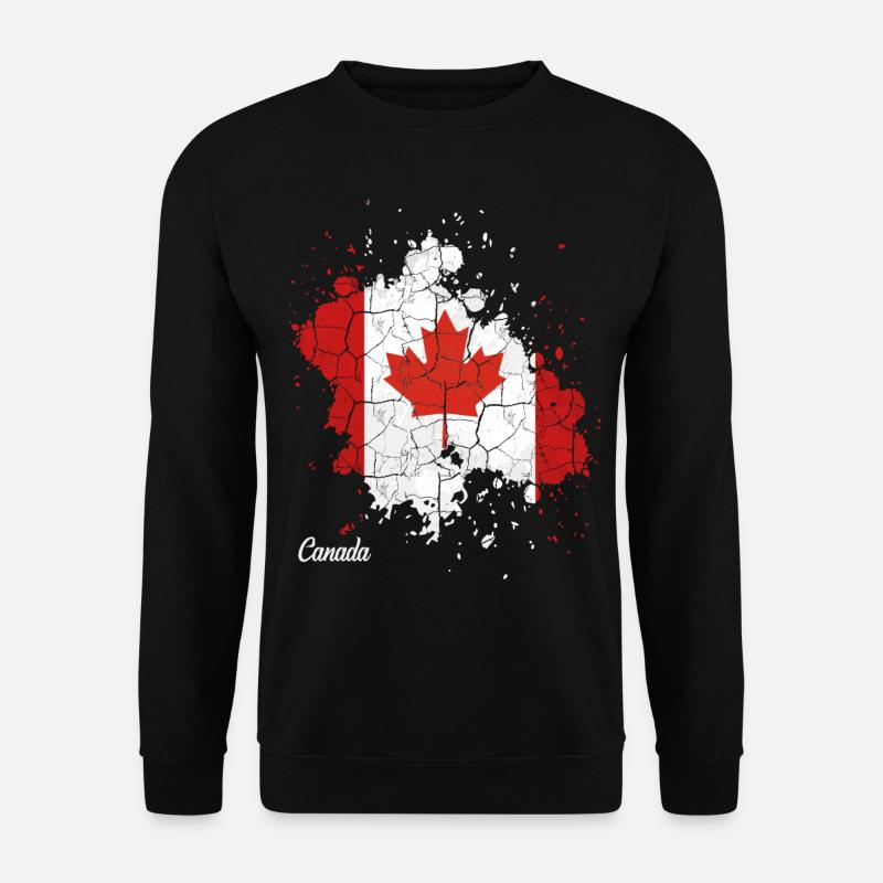 Kanada - Unisex Pullover - Schwarz