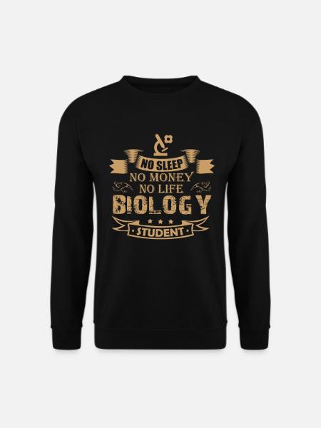 Biologie Student - Unisex Pullover - Schwarz
