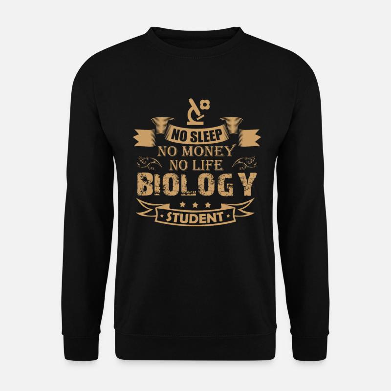 Biologie Student - Unisex Pullover - Schwarz