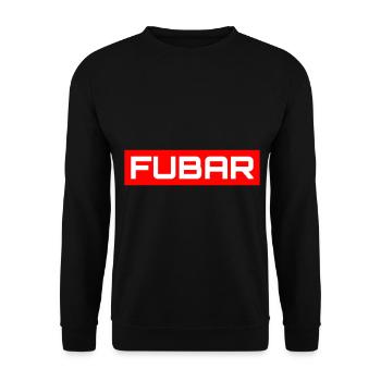 Fubar - Sweat-shirt Unisexe - noir - Devant - Alina (178cm) & Michal (187cm)