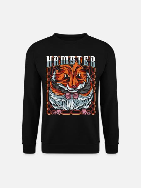 Hamster - Unisex Pullover - Schwarz