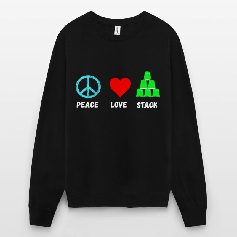 Cupstack Speed Stacking Sport Compétence Stacking Sweat-shirt Unisexe