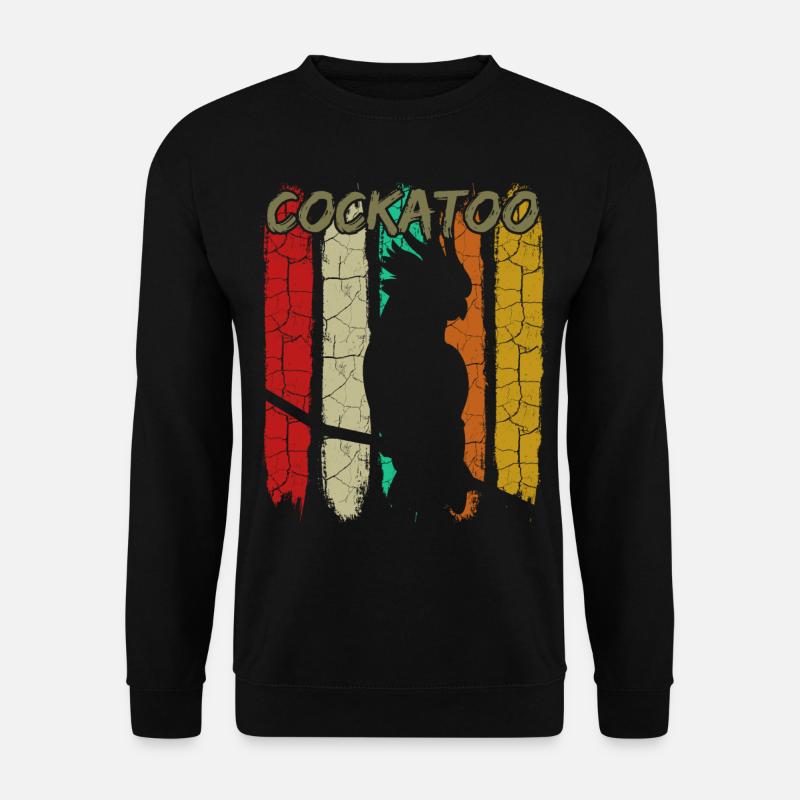 Kakadu - Unisex Pullover - Schwarz