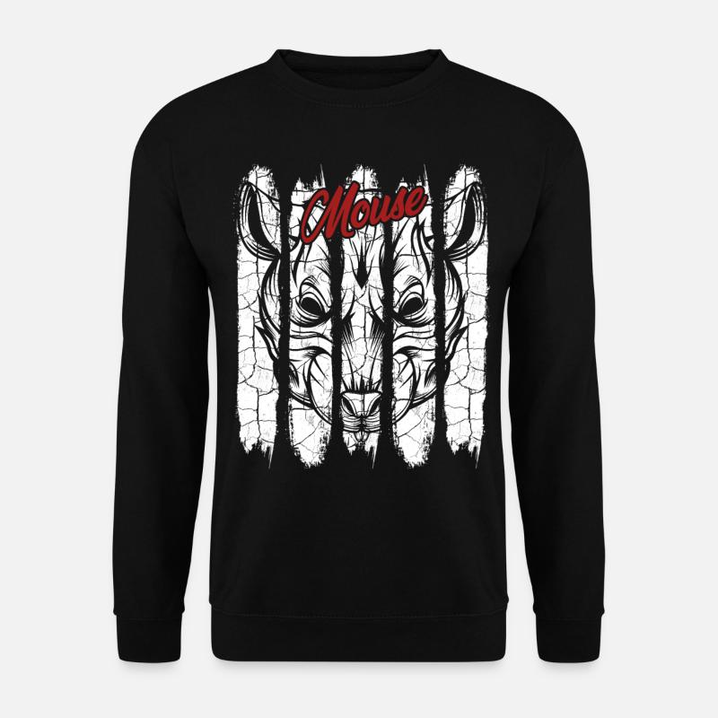 mouse - Unisex Sweatshirt - black