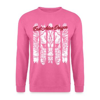 Chinesischer Drache - Unisex Pullover - Pink - Vorne