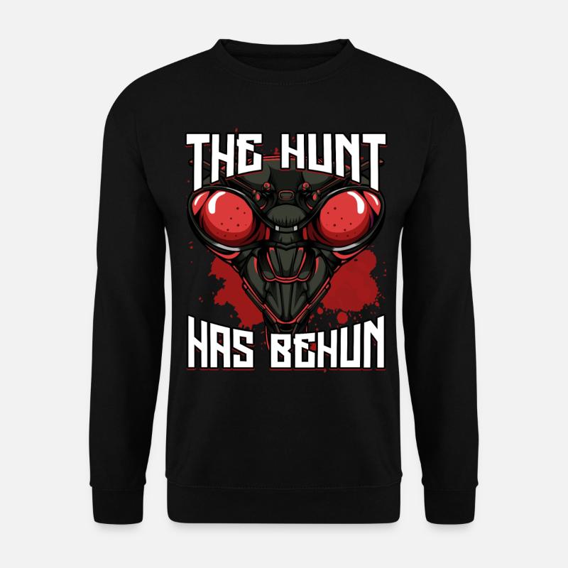 Mantis Raubtier | Gottesanbeterin Insekt Geschenk - Unisex Pullover - Schwarz