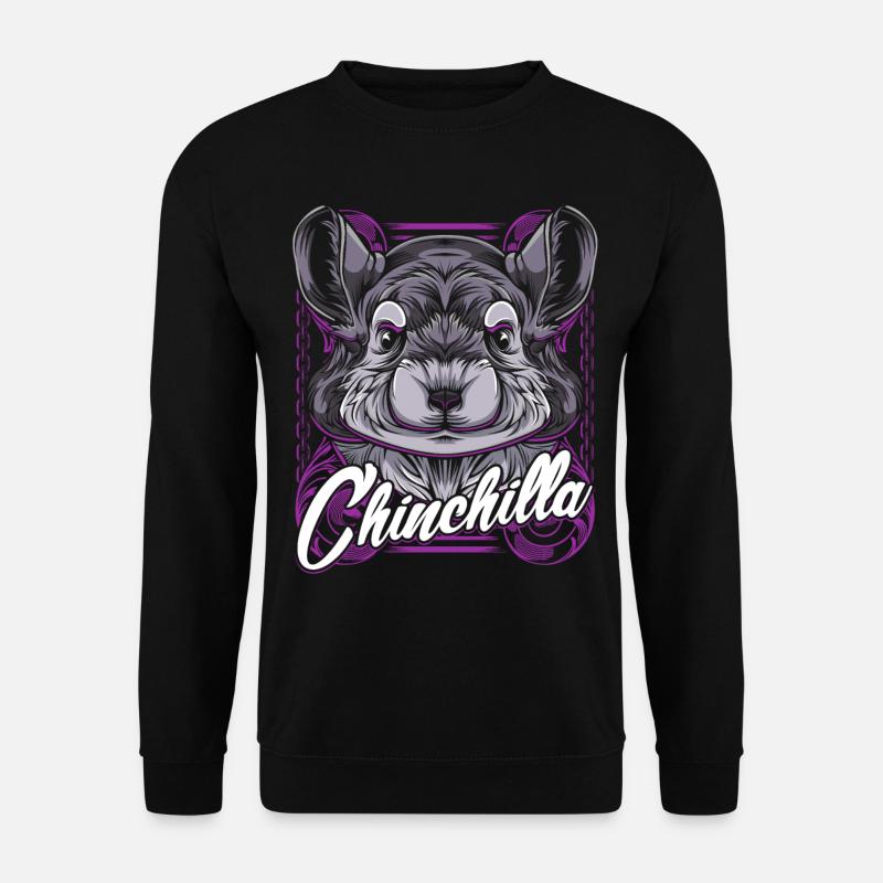 Chinchilla - Unisex Pullover - Schwarz
