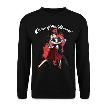 Dance of the Moment | Tango Danse couple Cadeau - Sweat-shirt Unisexe - noir - Devant - Alina (178cm) & Michal (187cm)