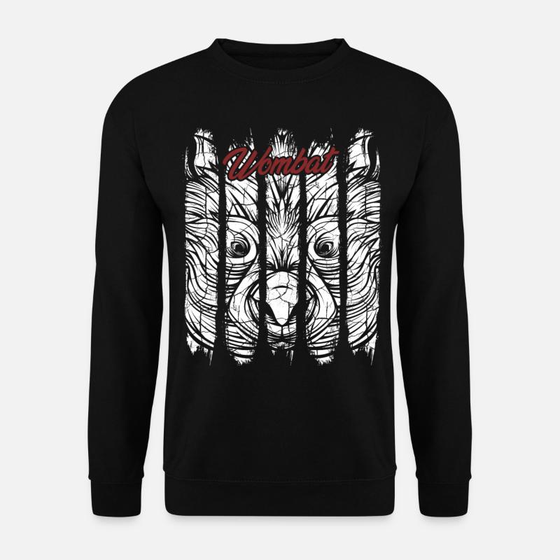 Wombat - Unisex Sweatshirt - black