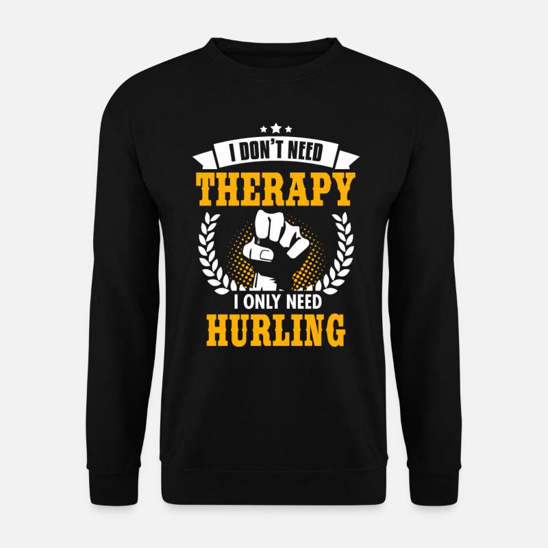 Hurling - Sweat-shirt Unisexe - noir