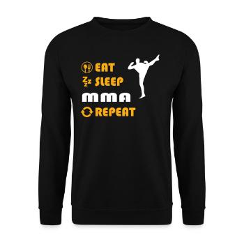 Mma - present for men and women - Unisex Pullover - Schwarz - Vorne - Alina (178cm) & Michal (187cm)