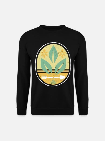 Garten Premium Shirt Gärtner Geschenk Garden - Unisex Pullover - Schwarz