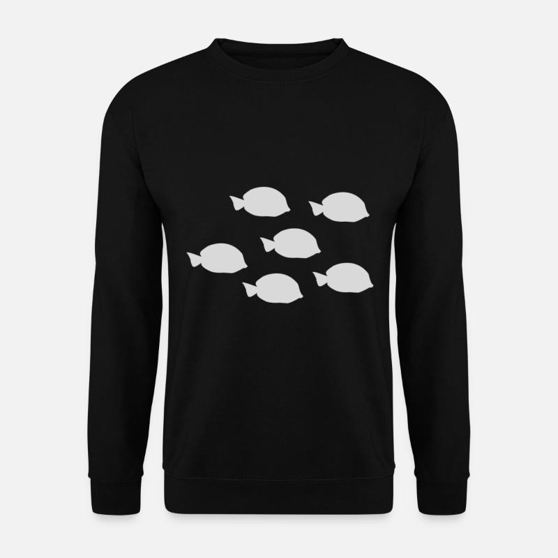 Fisch - Unisex Pullover - Schwarz