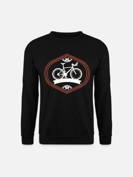 Fahrrad Premium Shirt - Bike Mountainbike - Unisex Pullover - Schwarz