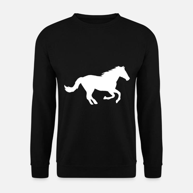 horse - Unisex Sweatshirt - black