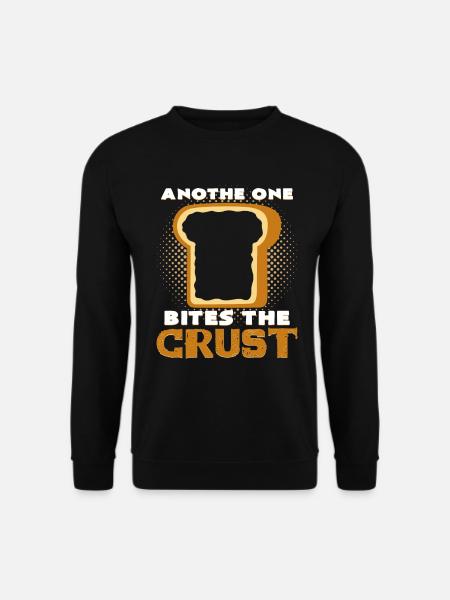 Toasted bread pun - Unisex Sweatshirt - black