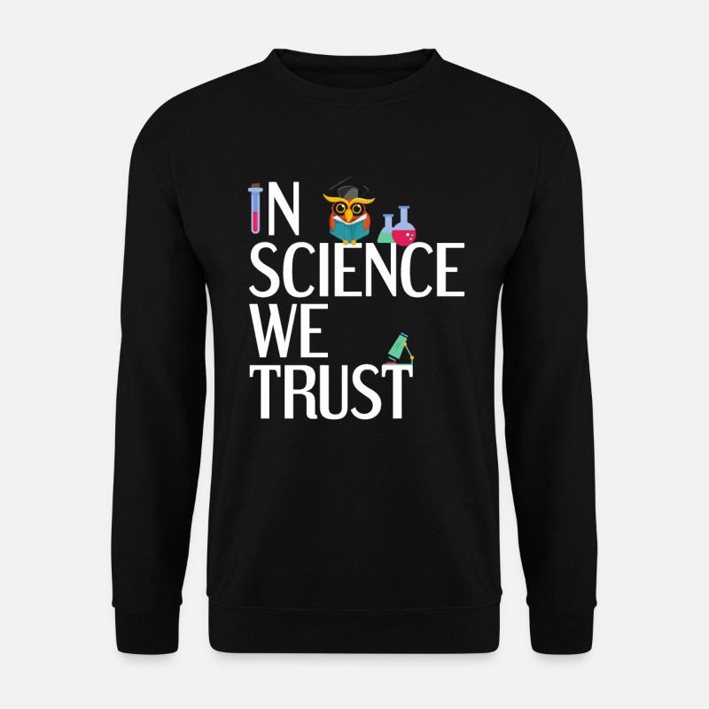 Teacher Researcher Science Scientist - Unisex Sweatshirt - black