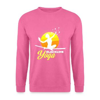 Slackline - Unisex Pullover - Pink - Vorne