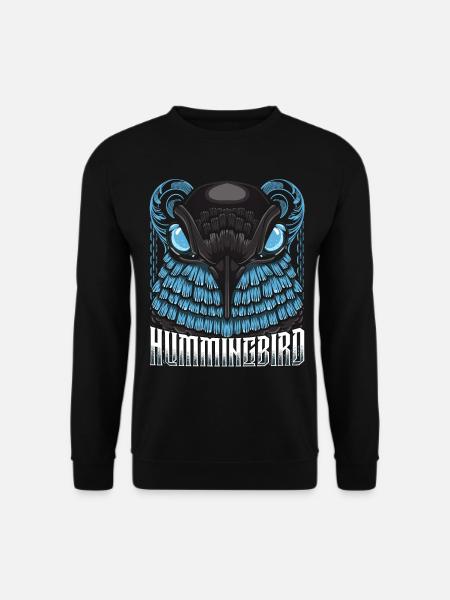 humming-bird - Unisex Sweatshirt - black